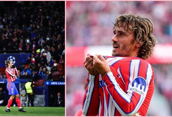 Antoine Griezmann và mùa giải buồn cùng Atlético Madrid
